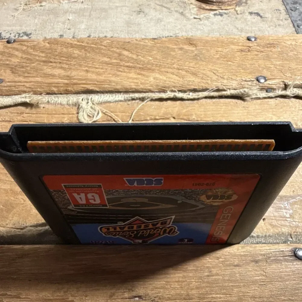 SEGA World Series Baseball World Series Baseball Series (Sega Genesis) Sports GA